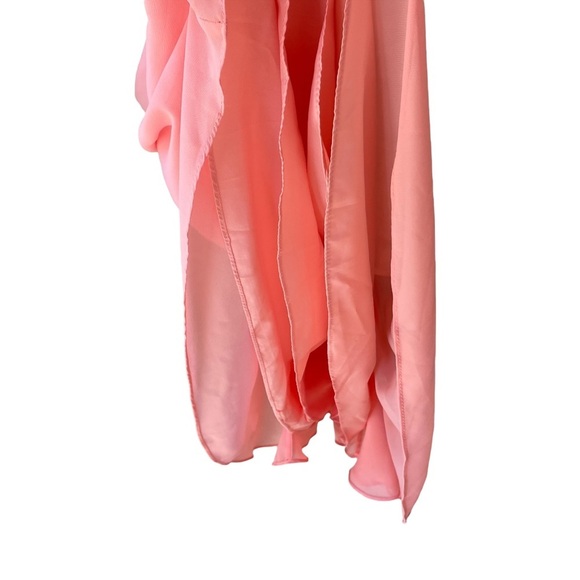 Azazie Amani Bridesmaid Dress in Watermenlon Color Size: 4 - Picture 11 of 12